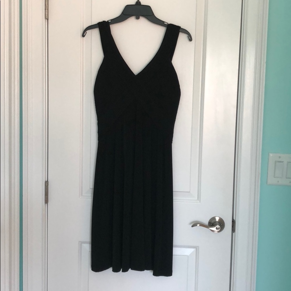 Black cocktail dress